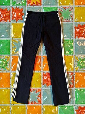 ZAC ZAC POSEN Black Pinstriped Dress Pants Size US 6